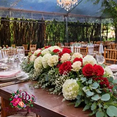 Floral cake and garden table styling, 8 of 8